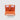 Leather Card Holder with Button - Squash Orange - Globite