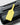 Leather Luggage Tag - Canary Yellow - Globite