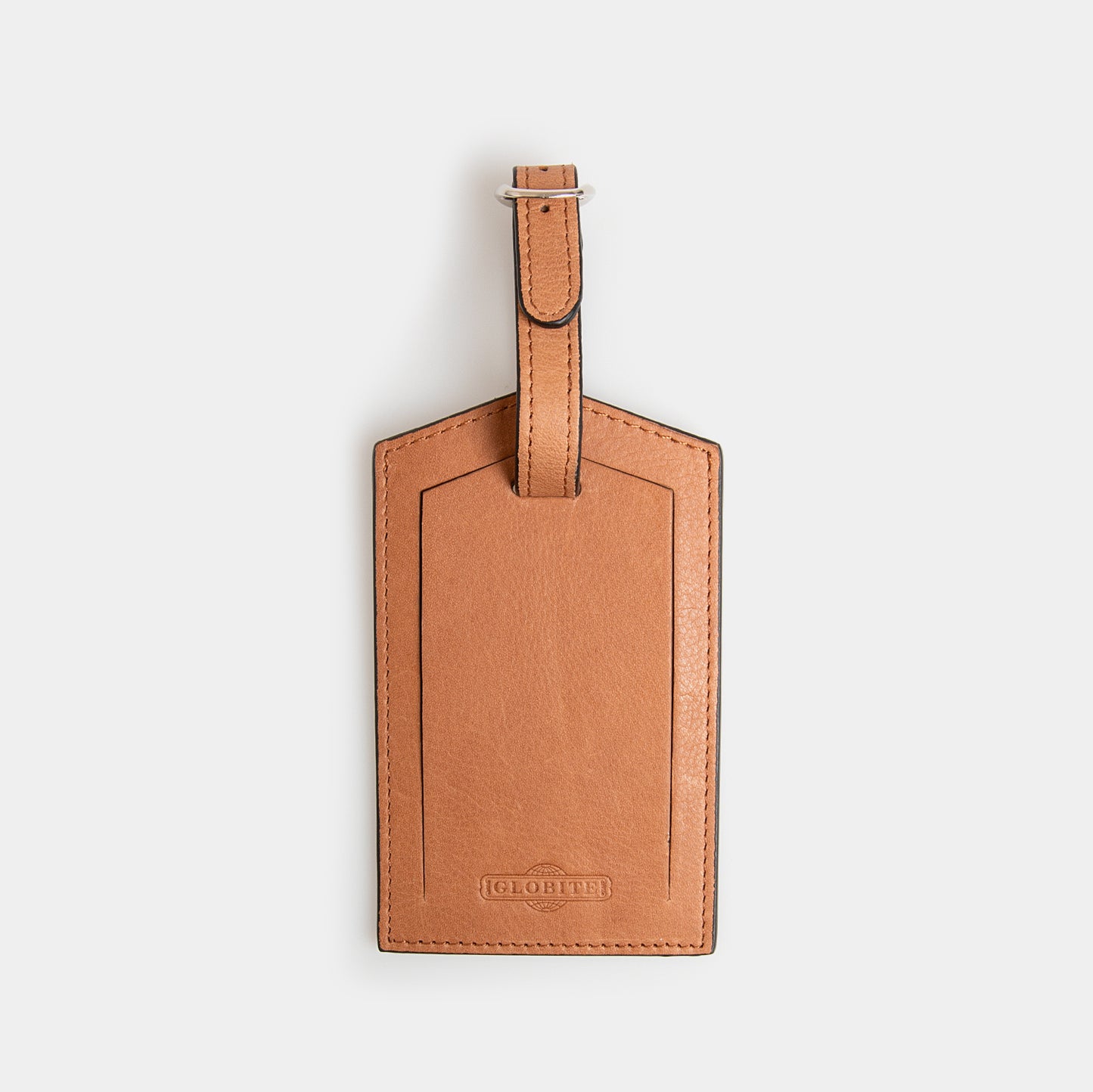 Leather Luggage Tag - Flinders Tan - globite