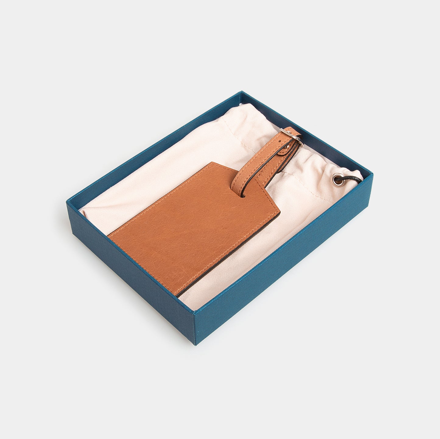 Leather Luggage Tag - Flinders Tan - globite