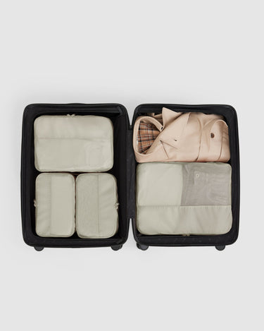Oatmeal Beige Pc Packing Cube Set – Globite - Main Image