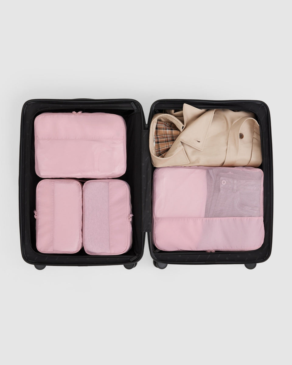 Peony Pink 4 Piece Packing Cube Set | Globite