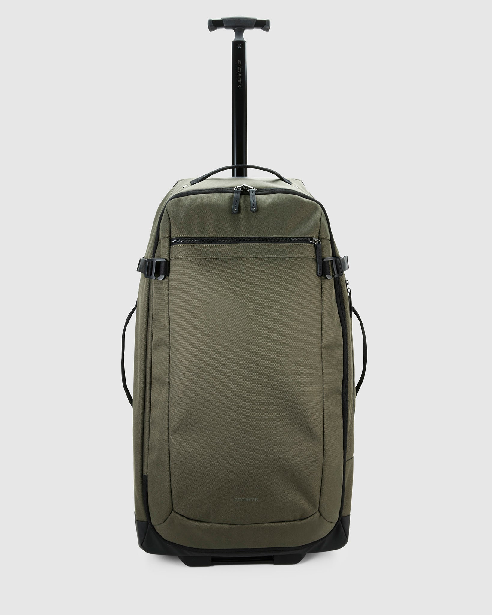 Olive Green 60L Wheeled Duffel Bag Globite