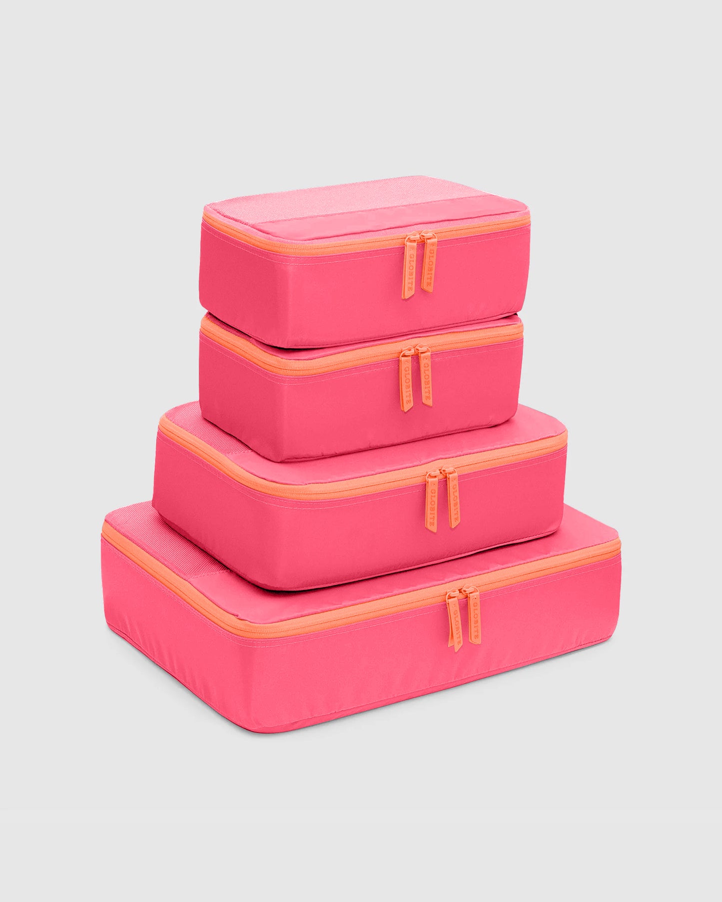 Flamingo Pink Neon Limited Edition 4 Piece Packing Cube