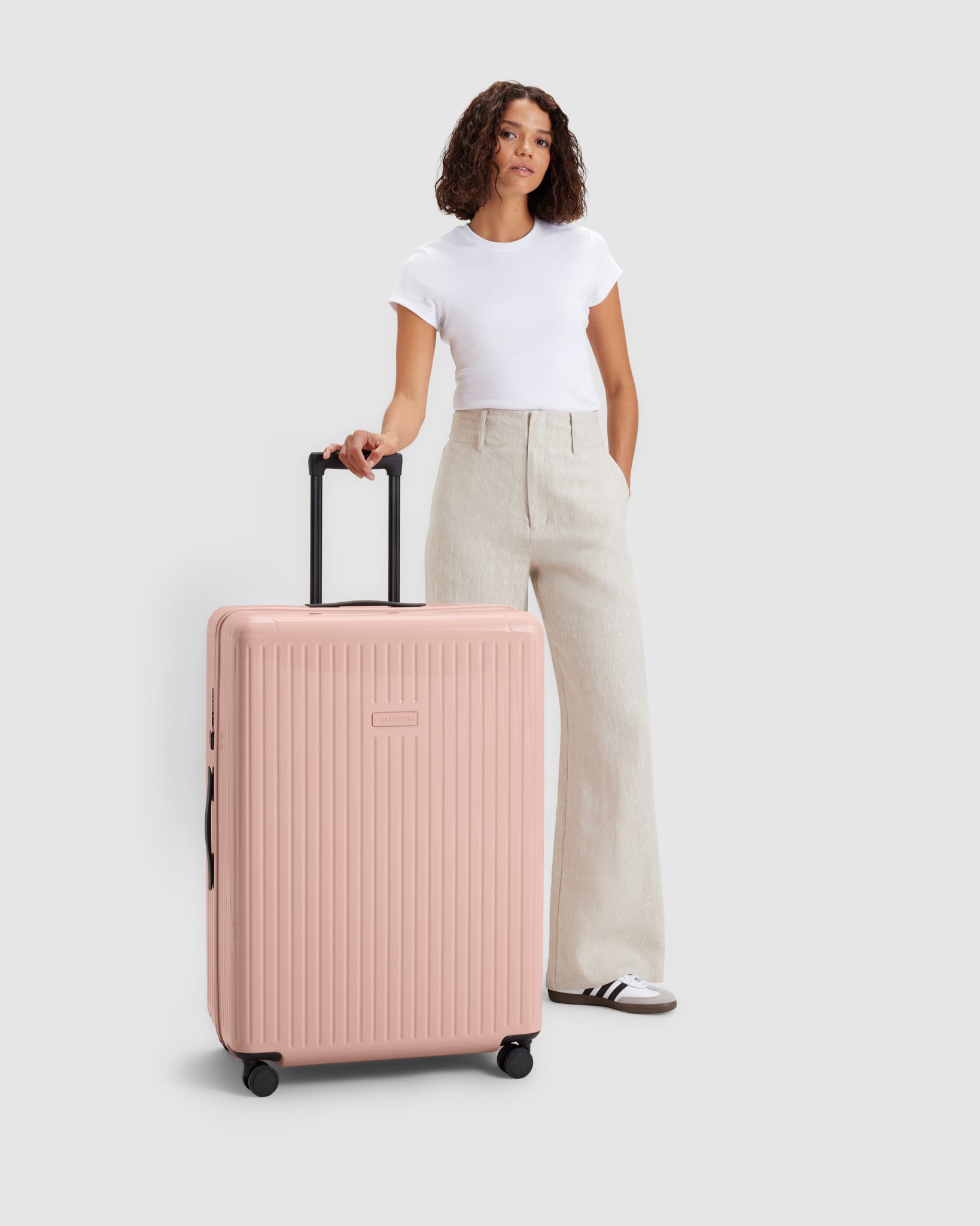 Check In Large in Whisper Pink