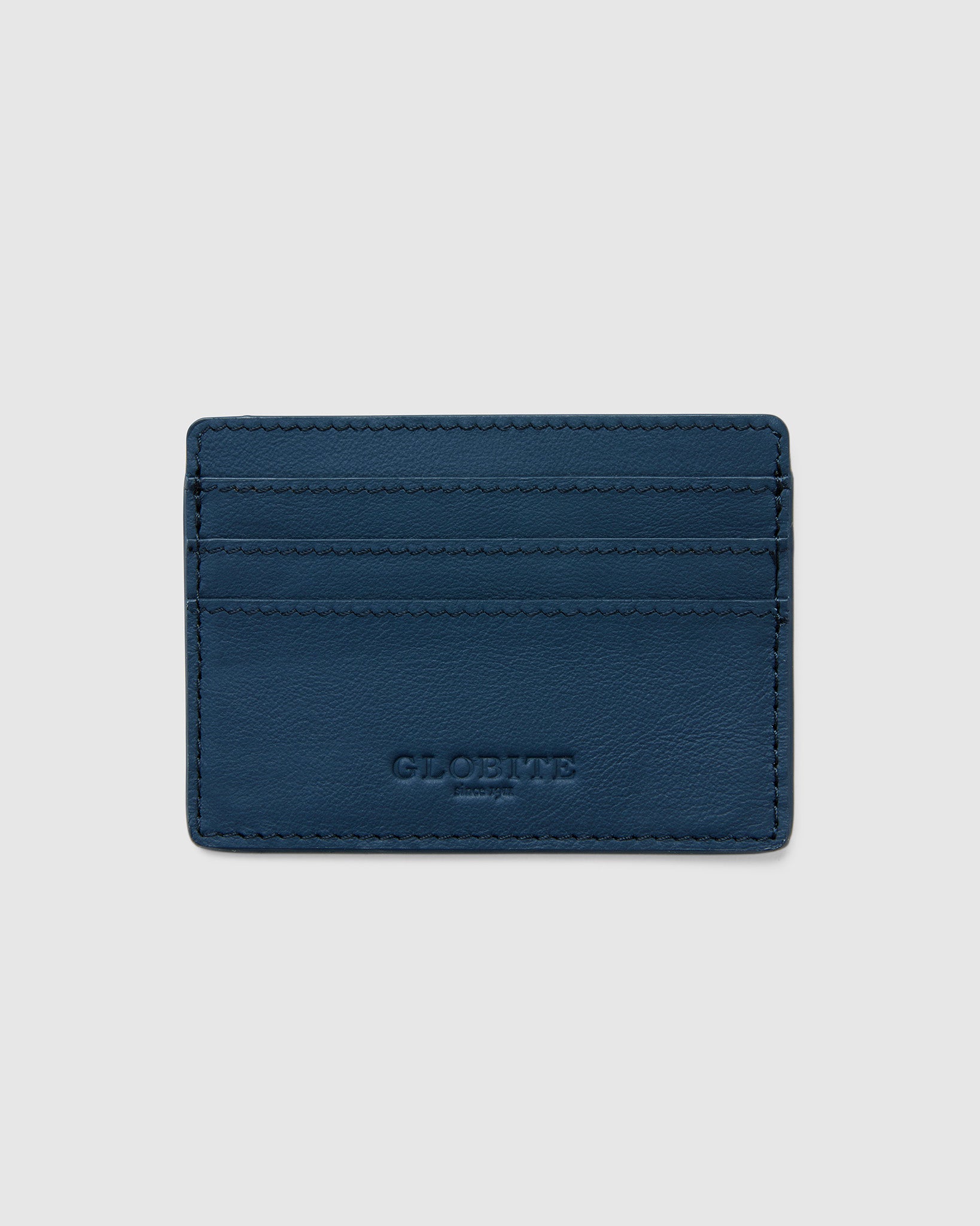 Leather Card Holder in Night
