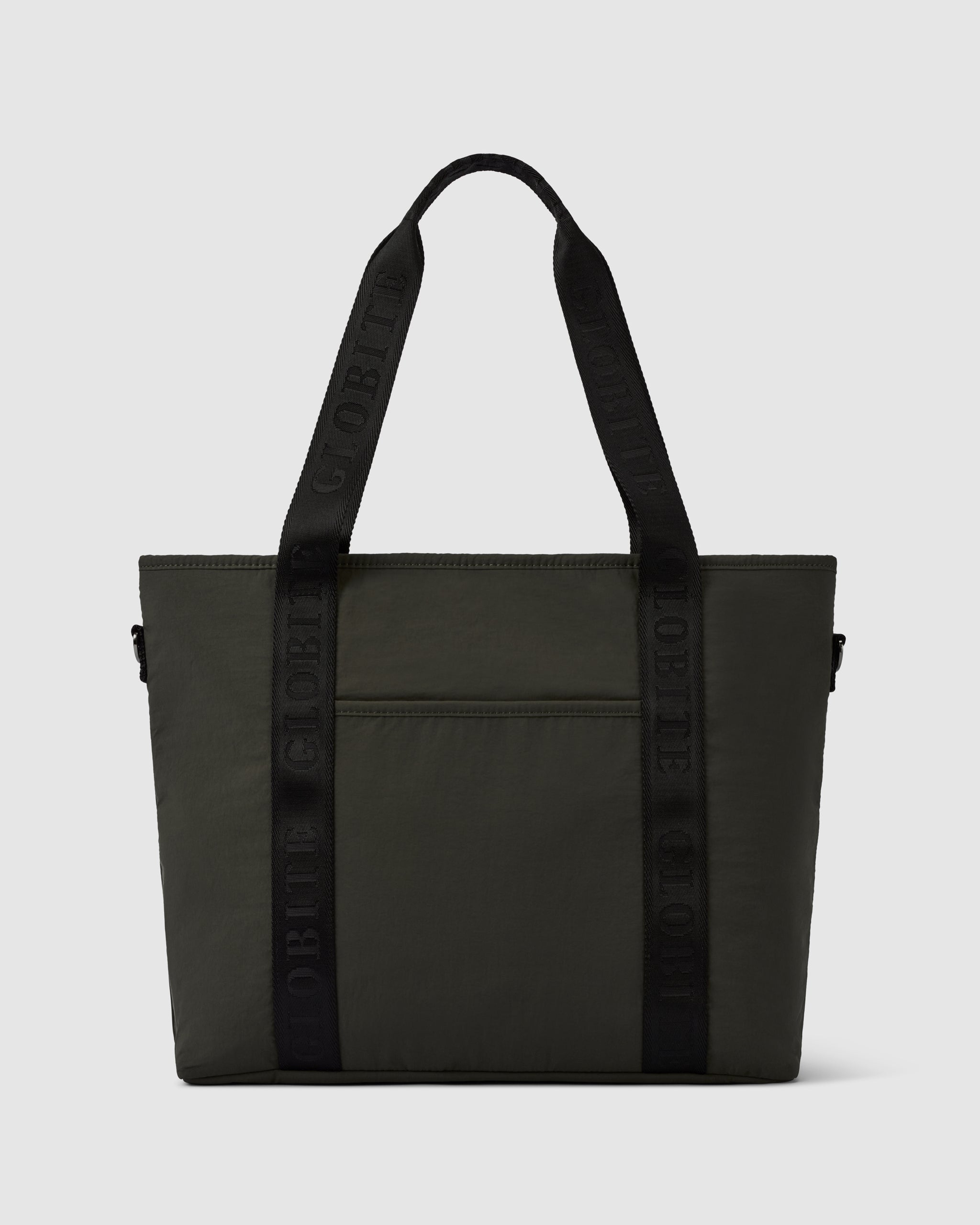 Thea Nylon Tote Bag - Olive Green
