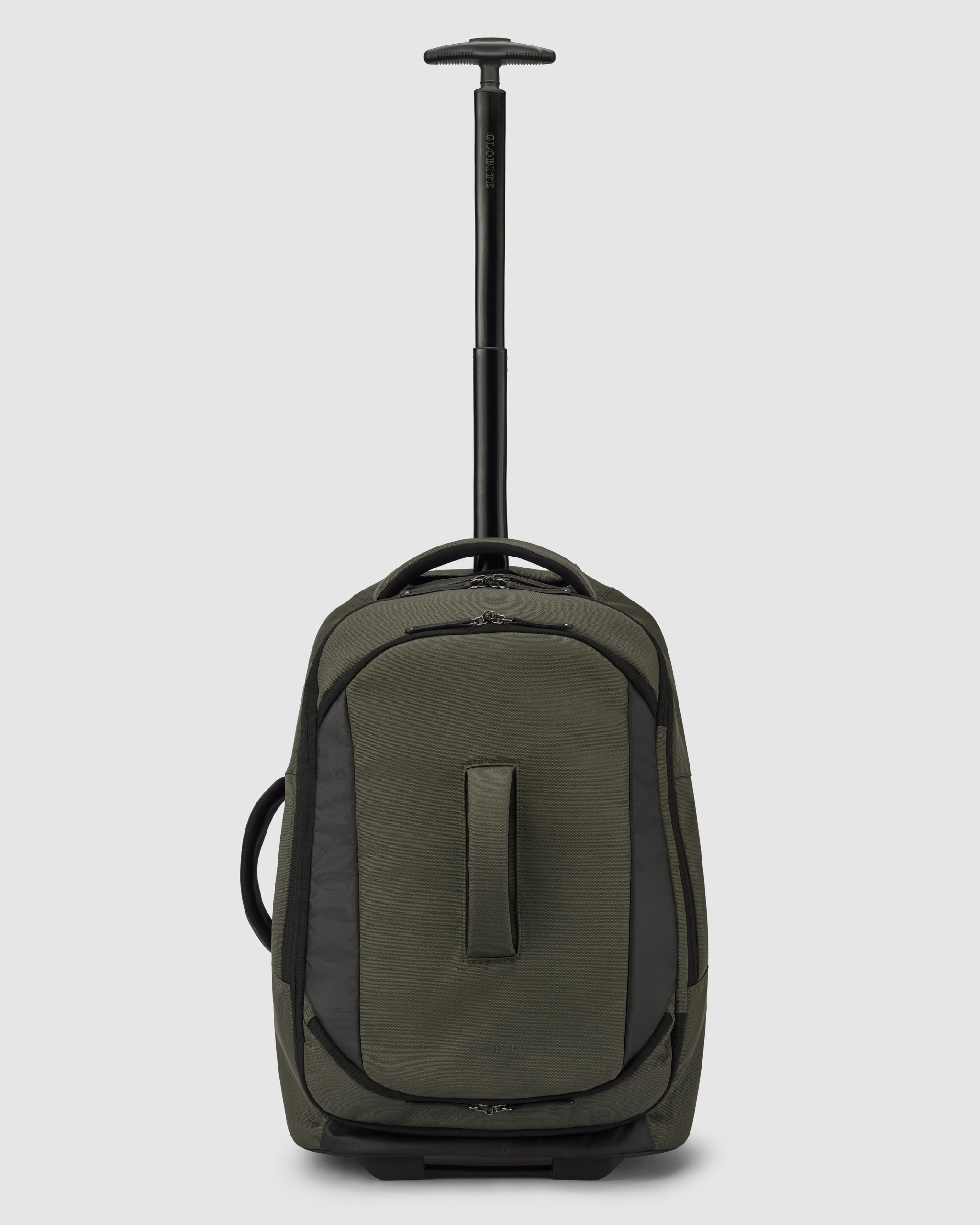 Darley Wheeled Duffle Backpack - Olive Green