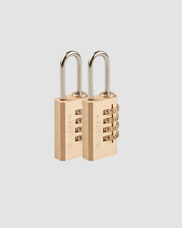 Brass Combination Lock 2pk - Globite