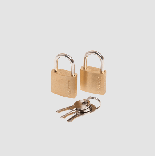 Brass Lock 2pk - Globite