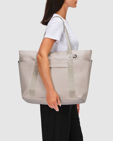 Cara Tote Bag - Oyster Beige - Globite