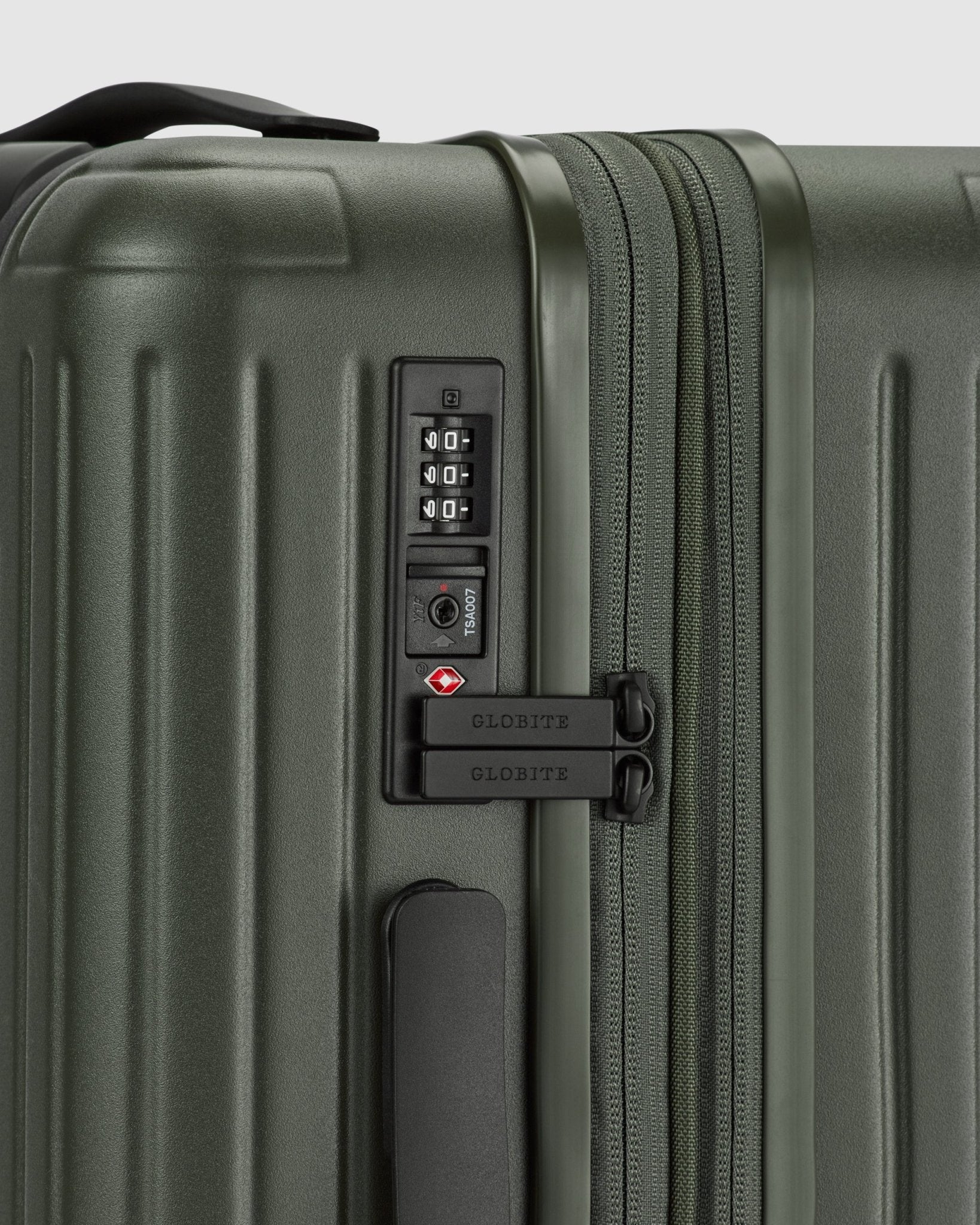 Carry On Expandable Suitcase - Olivine Green - Globite