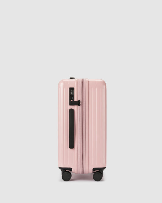 Carry On Expandable Suitcase - Whisper Pink - Globite