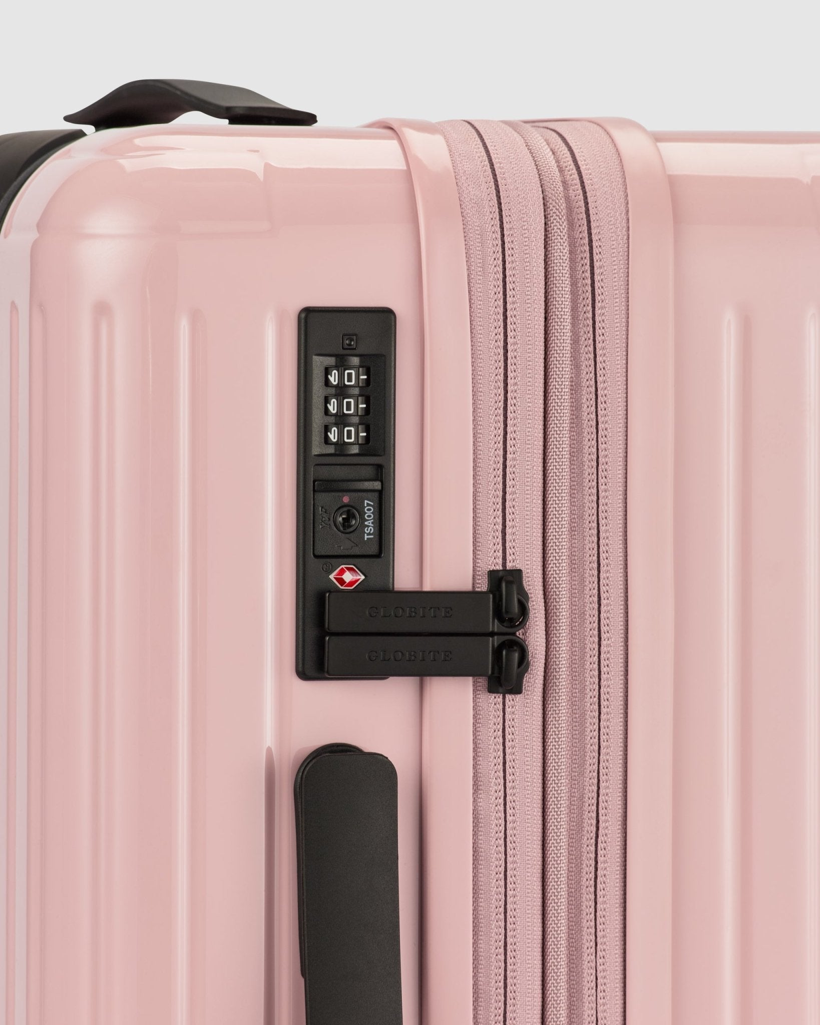 Carry On Expandable Suitcase - Whisper Pink - Globite