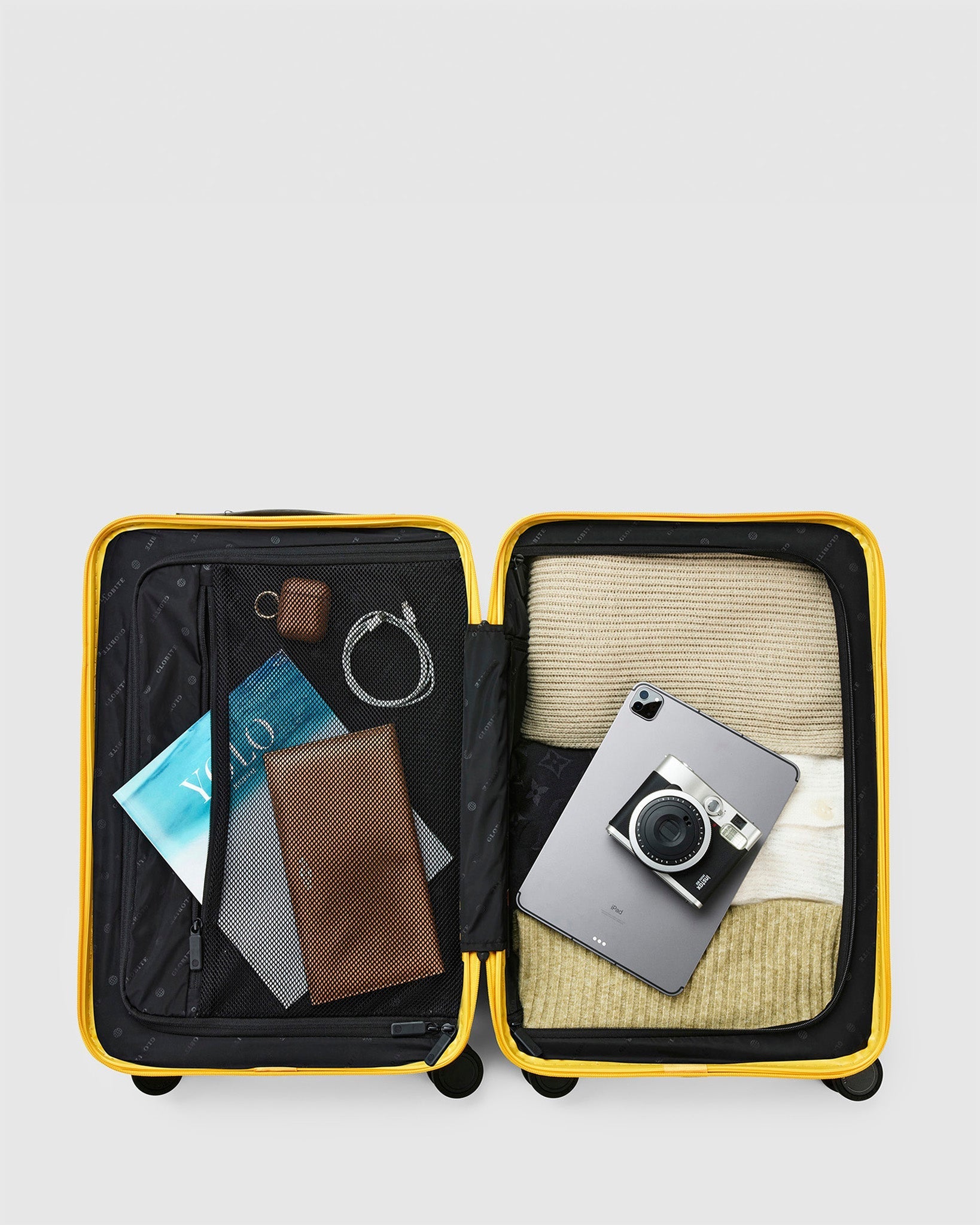 Carry On Suitcase - Golden Rod - Globite