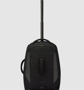 Darley Wheeled Duffle Backpack - Jet Black - Globite
