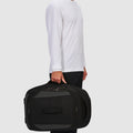 Darley Wheeled Duffle Backpack - Jet Black - Globite