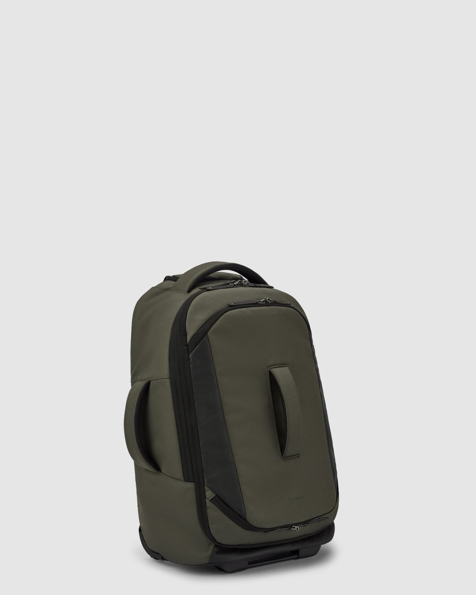 Darley Wheeled Duffle Backpack - Olive Green - Globite