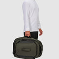 Darley Wheeled Duffle Backpack - Olive Green - Globite