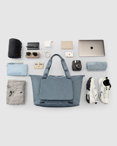 Ellis Foldable Duffle Bag - Horizon Blue - Globite