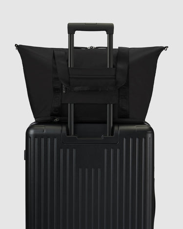 Ellis Foldable Duffle Bag - Jet Black - Globite