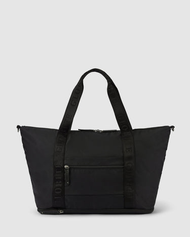 Ellis Foldable Duffle Bag - Jet Black - Globite