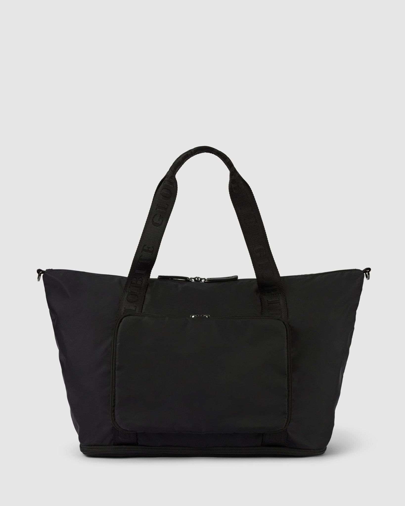Ellis Foldable Duffle Bag - Jet Black - Globite