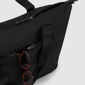 Ellis Foldable Duffle Bag - Jet Black - Globite