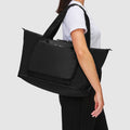 Ellis Foldable Duffle Bag - Jet Black - Globite