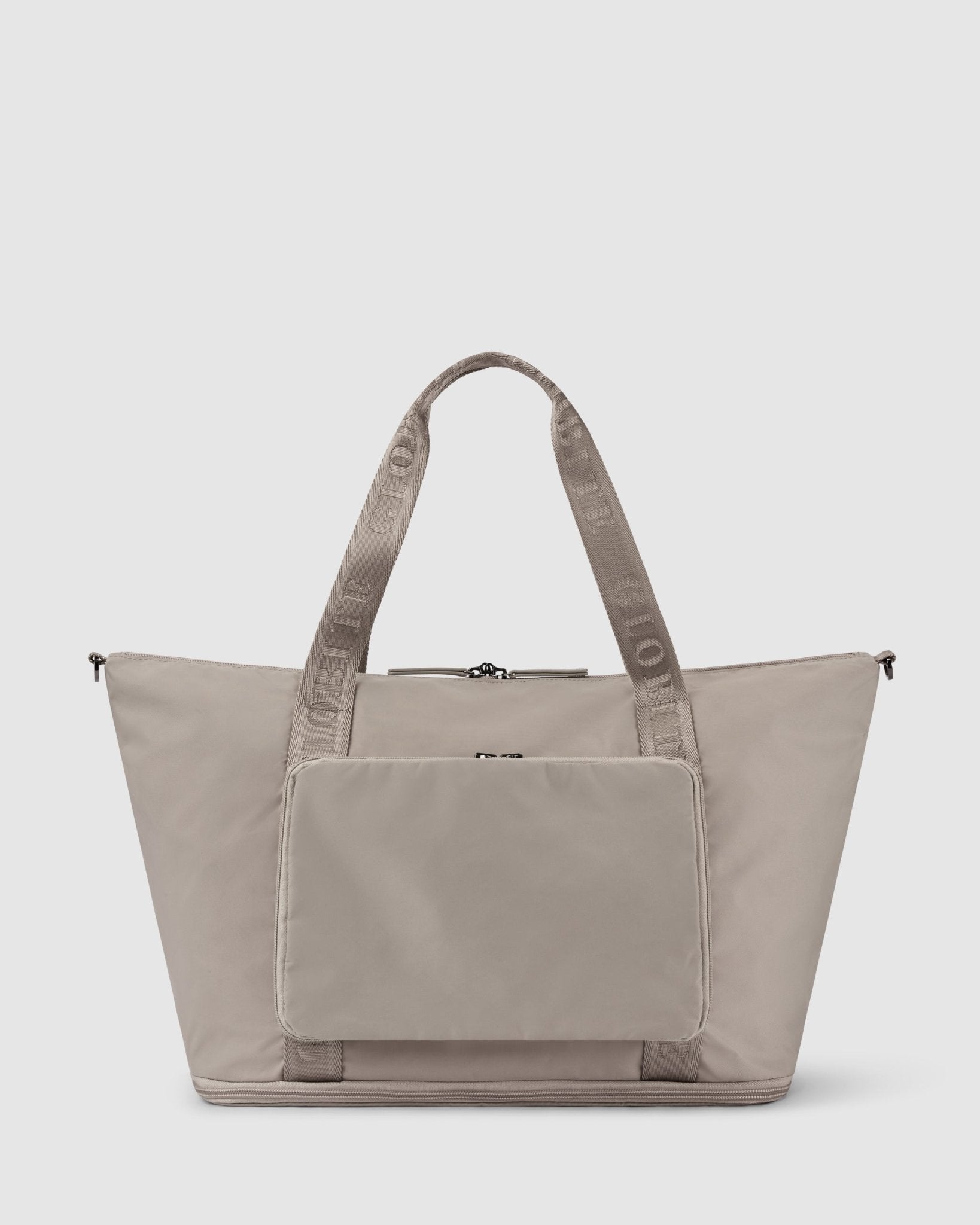 Ellis Foldable Duffle Bag - Oyster Beige - Globite