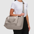 Ellis Foldable Duffle Bag - Oyster Beige - Globite