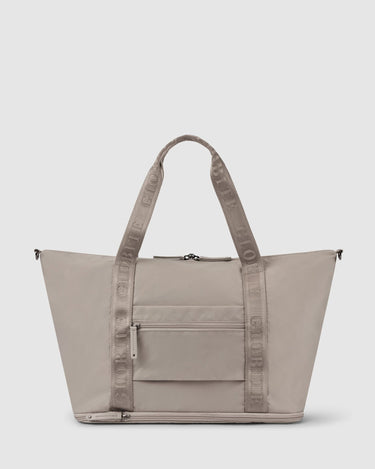 Ellis Foldable Duffle Bag - Oyster Beige - Globite