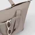 Ellis Foldable Duffle Bag - Oyster Beige - Globite