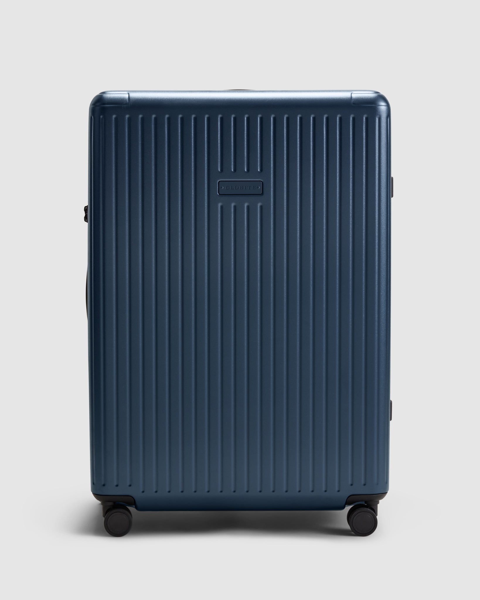 Expandable Large Check In Suitcase - Moonlit Ocean Blue - Globite