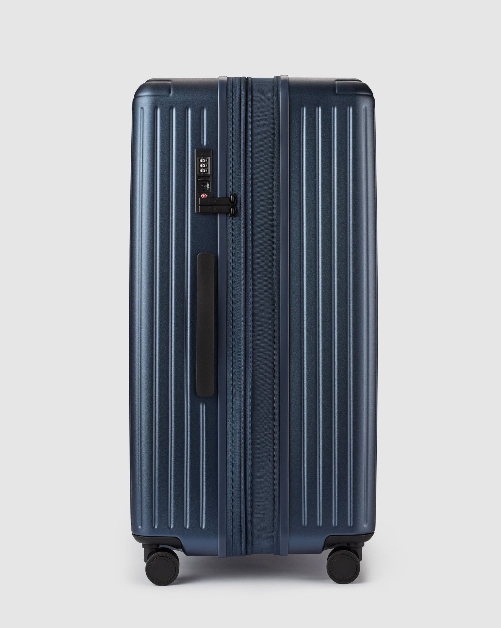 Expandable Large Check In Suitcase - Moonlit Ocean Blue - Globite