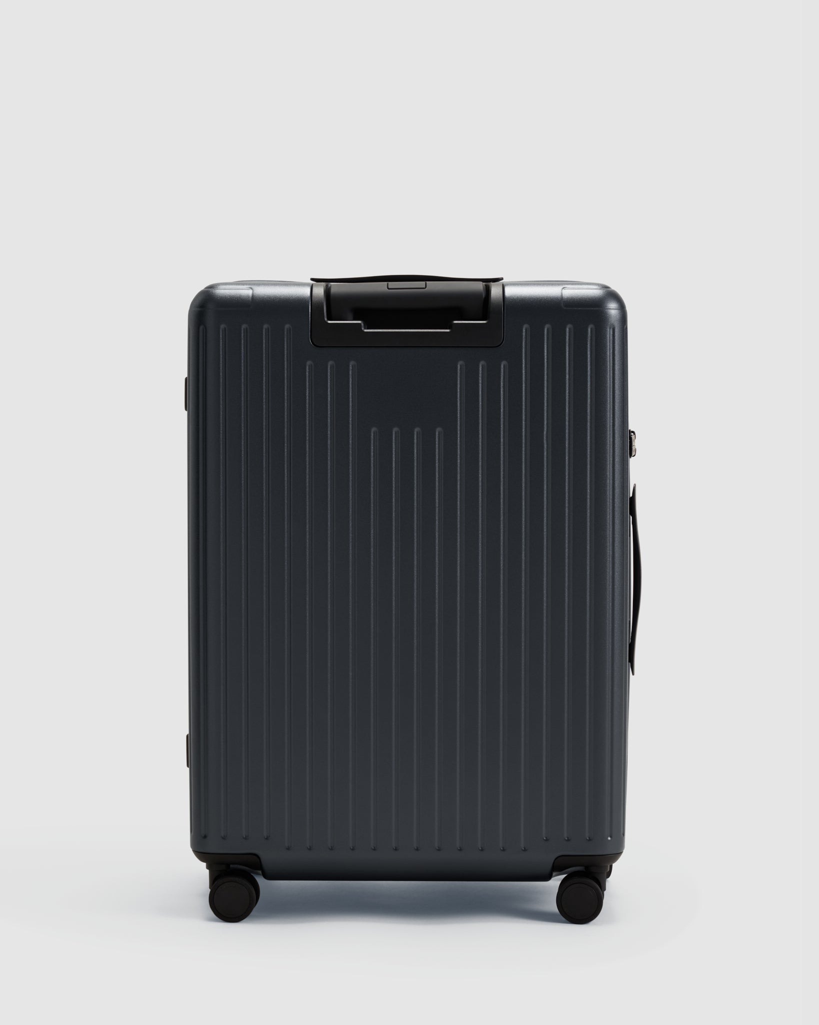 Expandable Medium Check In Suitcase - Caviar Black - Globite