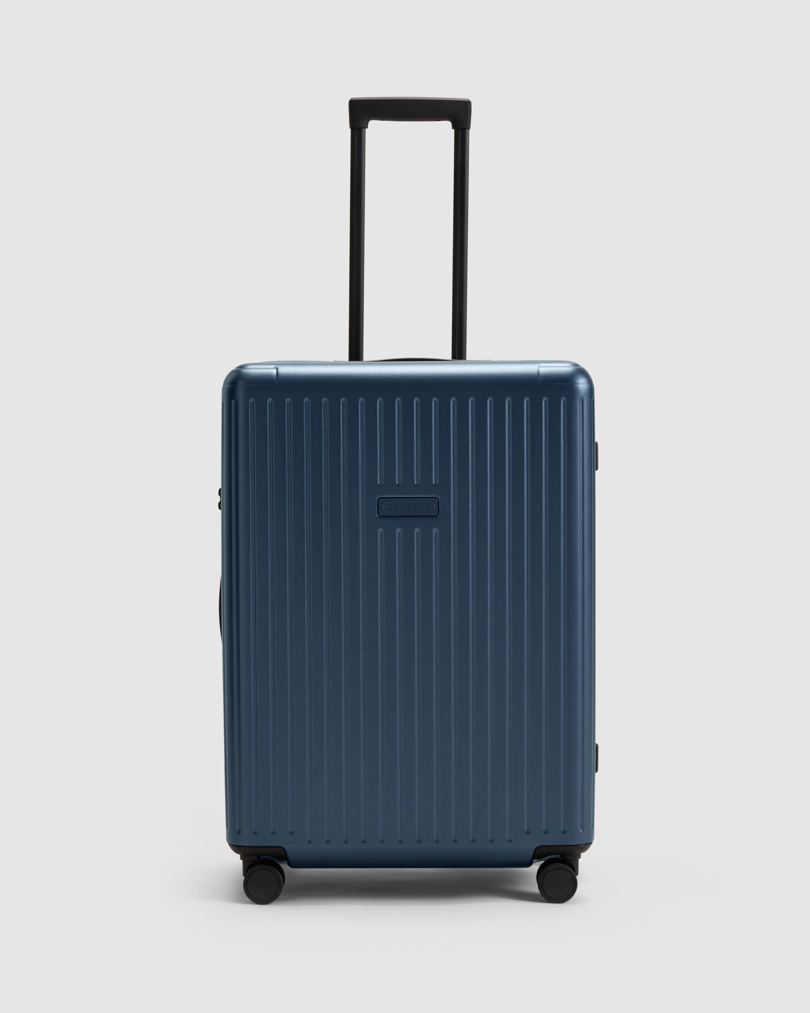 Expandable Medium Check In Suitcase - Moonlit Ocean Blue - Globite