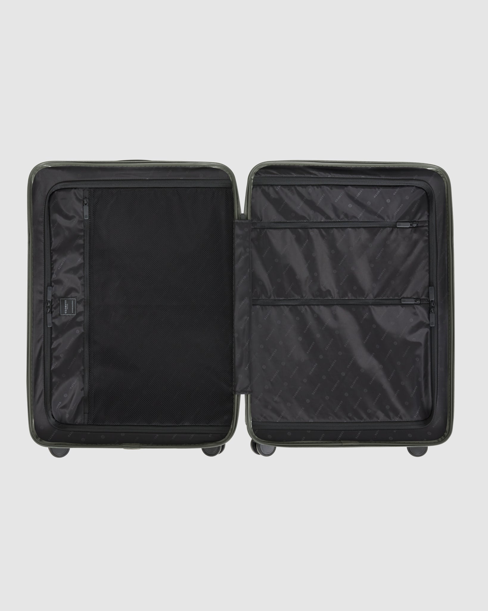 Expandable Medium Check In Suitcase - Olivine Green - Globite