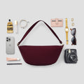 Ines Mini Sling Handbag - Burgundy - Globite