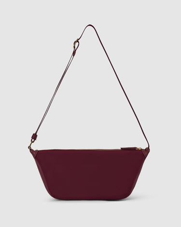 Ines Mini Sling Handbag - Burgundy - Globite