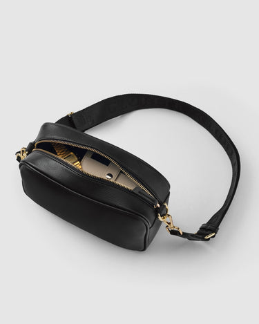Lana Crossbody Bag - Jet Black - Globite