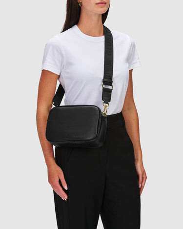 Lana Crossbody Bag - Jet Black - Globite