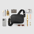 Lana Crossbody Bag - Jet Black - Globite