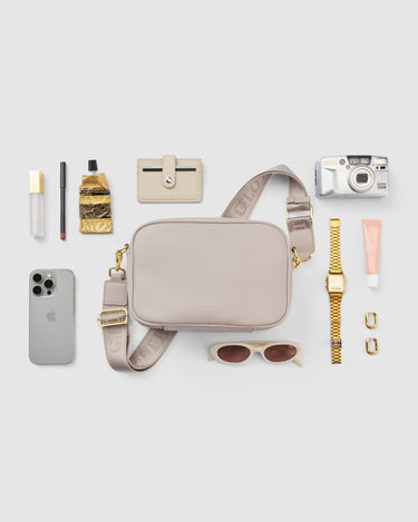 Lana Crossbody Bag - Oyster Beige - Globite