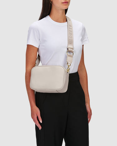Lana Crossbody Bag - Oyster Beige - Globite