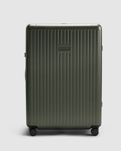 Large Check In Suitcase - Olivine - Globite