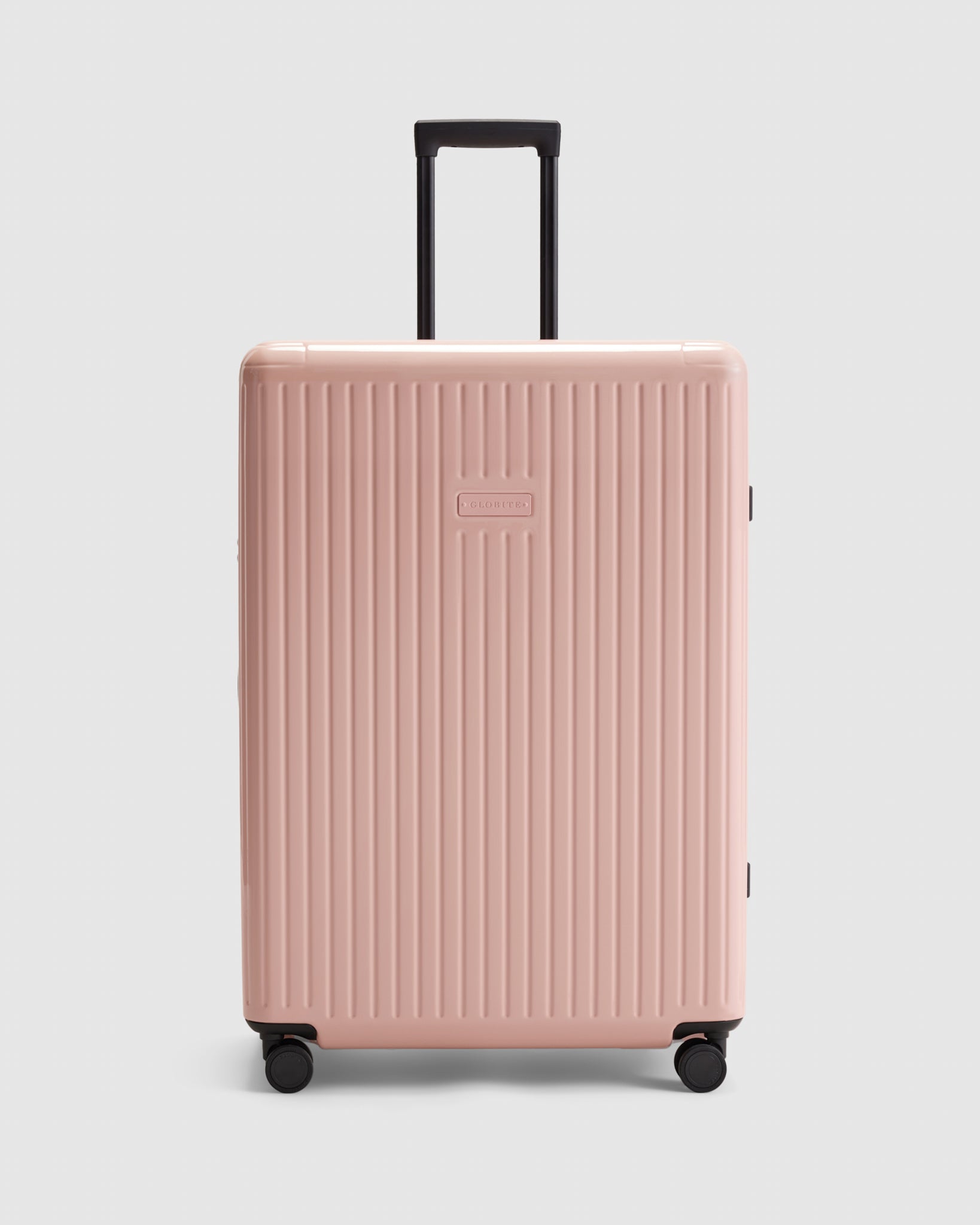 Large Check In Suitcase - Whisper Pink - Globite