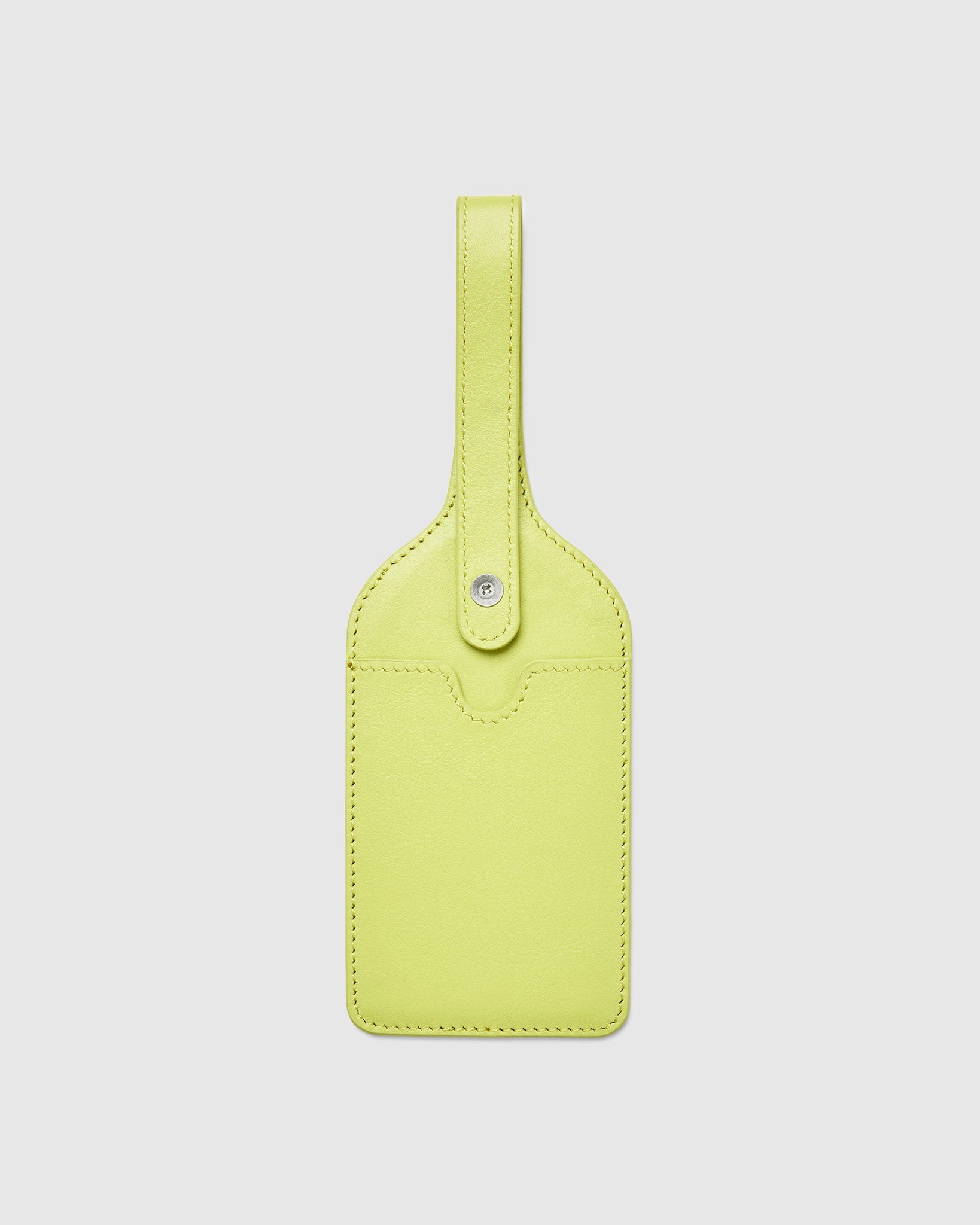 Leather Luggage Tag - Anise Green - Globite