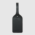 Leather Luggage Tag - Black - Globite