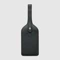 Leather Luggage Tag - Black - Globite